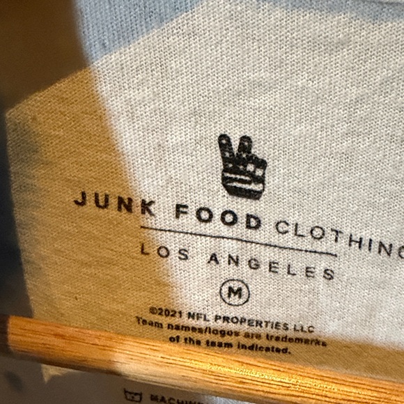 Junk Food Seattle Seahawks Tie-Dye Long Sleeve Shirt Size Medium - Picture 2 of 3